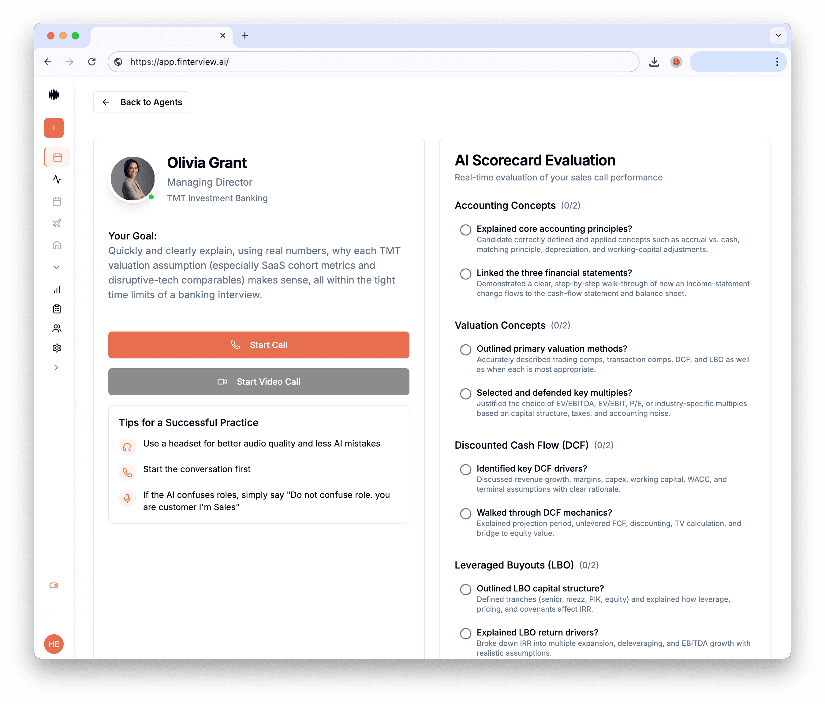 AI Scorecard Evaluation Demo